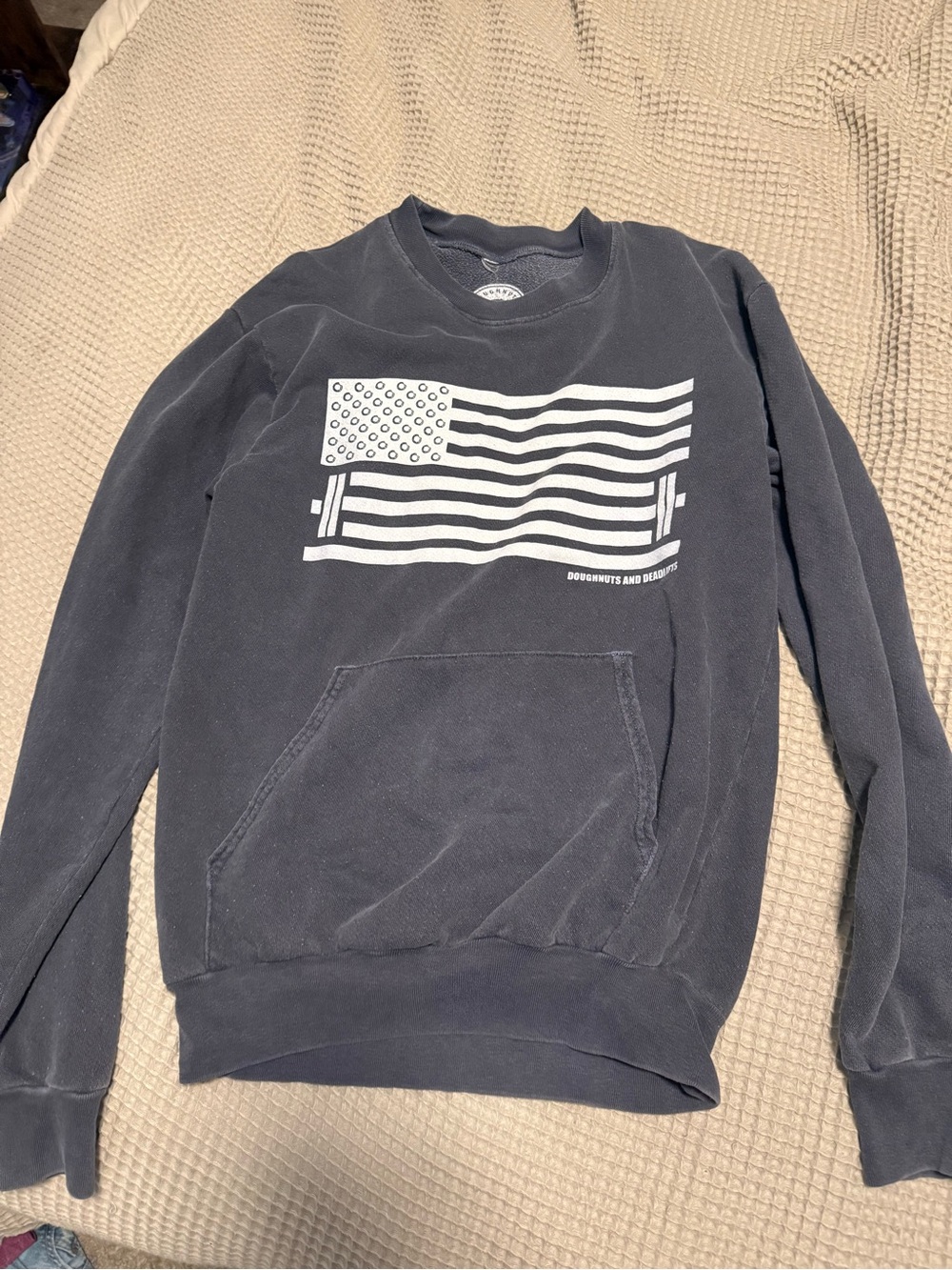 Doughnuts and deadlifts sweatshirt